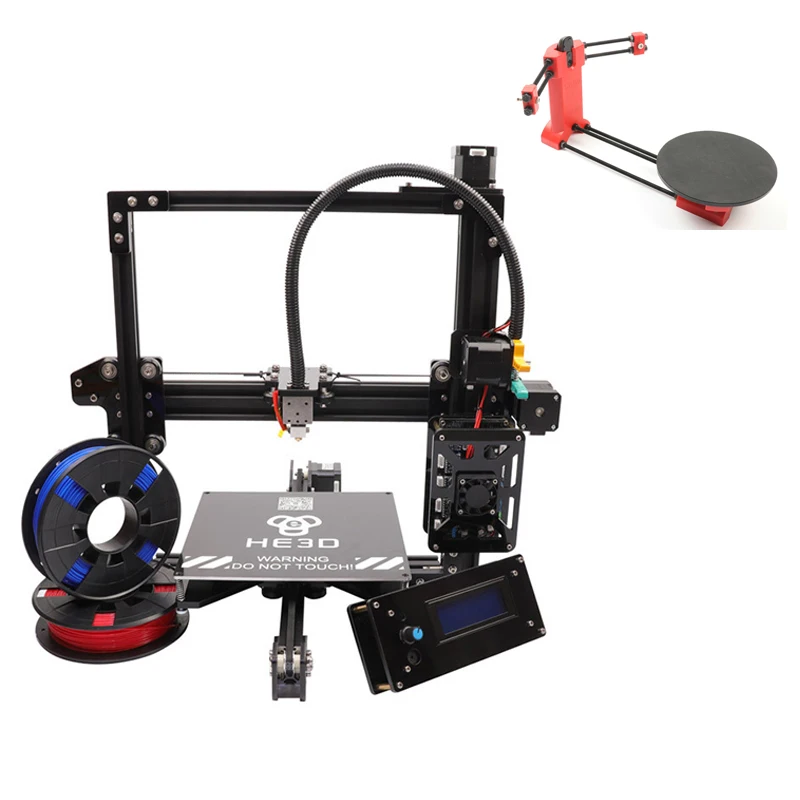 set sale,2018 auto level V slot HE3D EI3 single metal extruder 3D printer DIY kit,adding Red open source 3d scanner DIY Kit set sale,2018 auto level V slot HE3D EI3 single metal extruder 3D printer DIY kit,adding Red open source 3d scanner DIY Kit