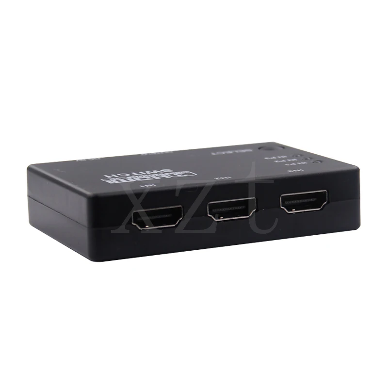 3 Порты 1080 P видео HDMI переключатель Splitter концентратор Sup Порты 3D для HDTV PS3 DVD/с ИК-пульт контроллер/ИК-приемник кабель