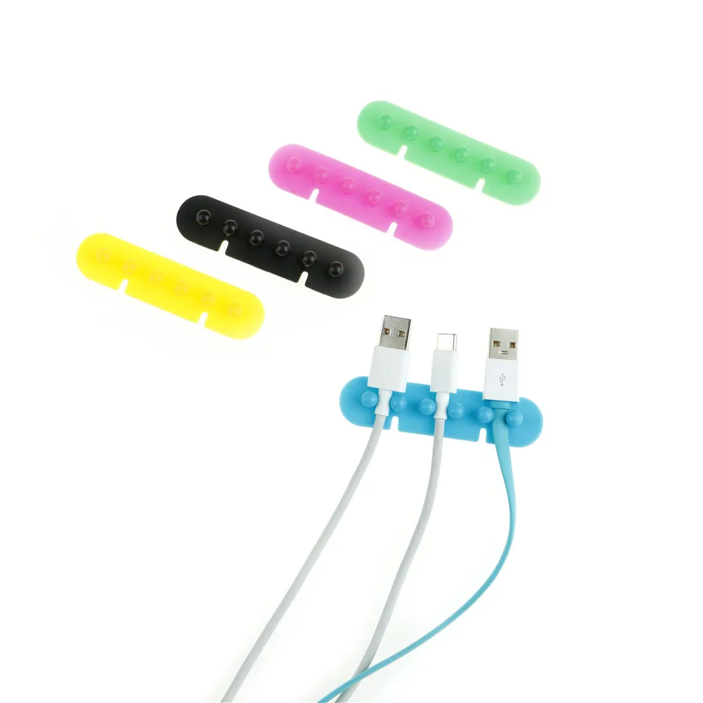 2pcs/set Wall Adhesive Key Hanger Hook Power Plug Holder Cable Winder Electric Wire Bobbin Winder Fixed Line Card Hooks Rails