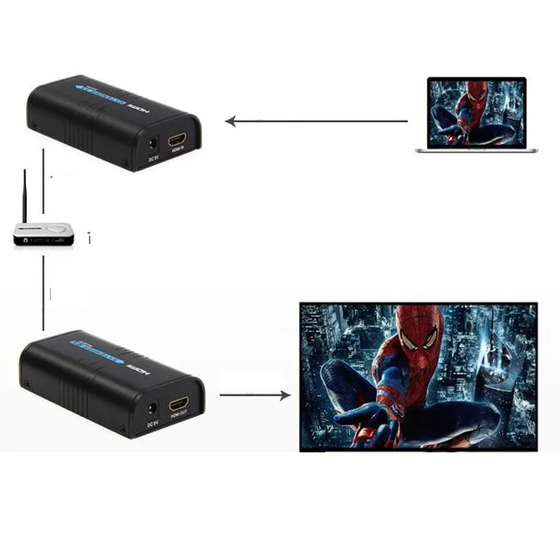 V 3,0 LKV373A HDMI удлинитель сплиттер по cat5e/6 кабель до 120 м TCP/IP 3D и 1080P