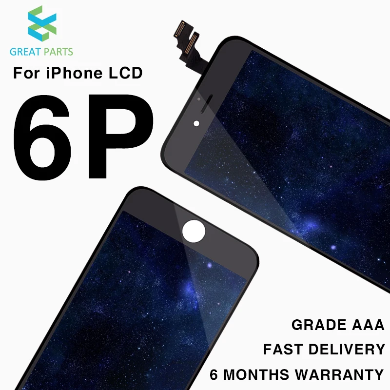 10 шт. для ShenChao AAA Pantalla iPhone 6 Plus ЖК-дисплей сенсорный экран сборка Замена ecran 6S LCD DHL |