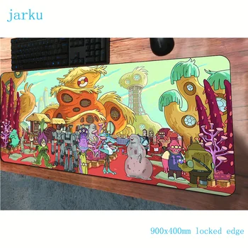 

rick and morty padmouse 900x400x3mm gaming mousepad game Christmas gift mouse pad gamer computer desk xl mat notbook mousemat pc
