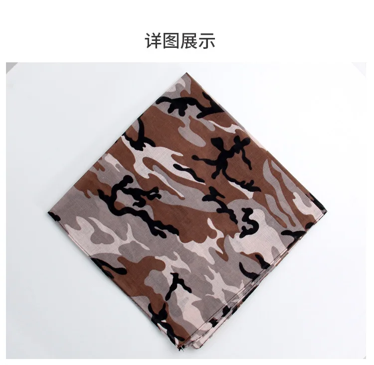 men's scarves Camouflage Bandanas Cotton Headwear Women Scarves Headband Men Camping Mask Gaiters Braga Cuello Hiking Scarves High quality mens grey scarf