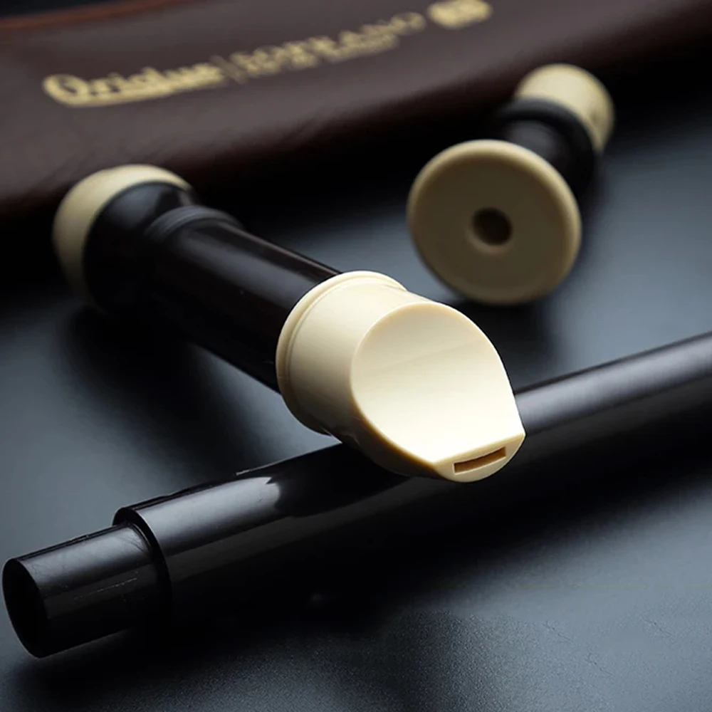 Kongsheng Clarinet Soprano C Alto F 8 Holes ABS Flute English German Style Recorder Chinese Dizi Musical Instruments Beginners|musical