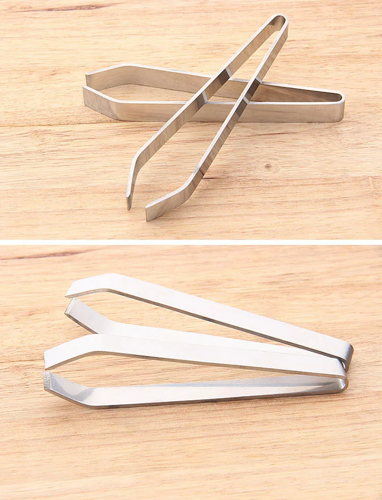 Stainless Steel Fish Bone Remover Pliers Pincer Puller Tweezer Tongs Pick-Up Utensils Kitchen Seafood Tool