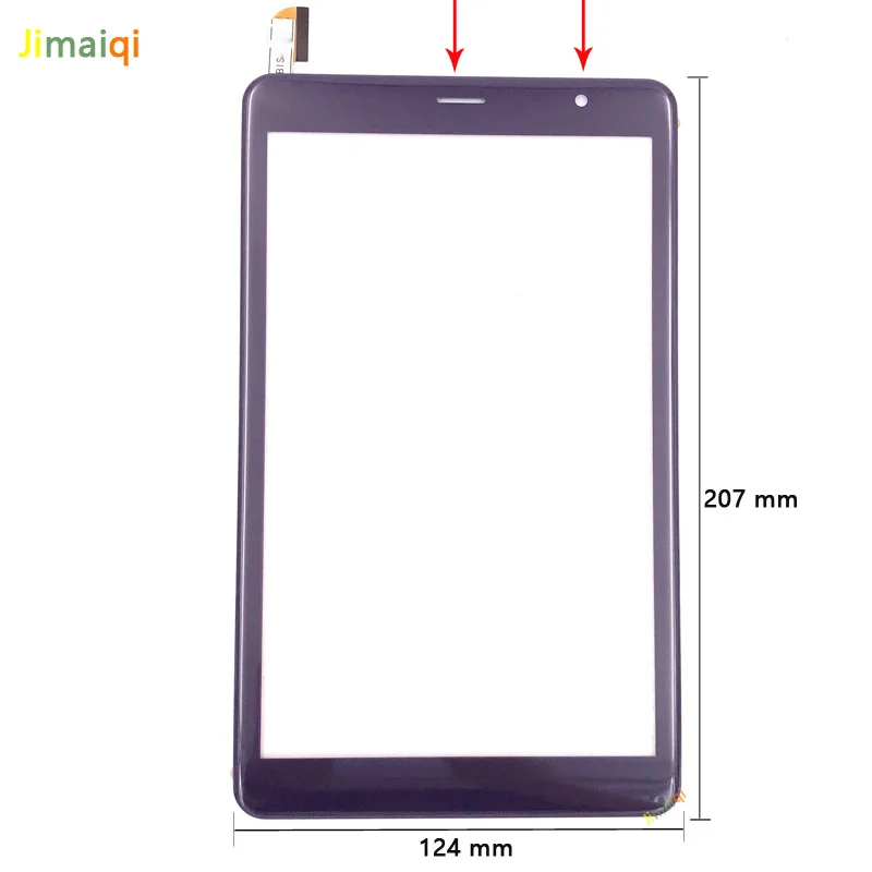 Phablet панель для 8 ''дюймовый DP080517-F3 планшет внешний емкостный сенсорный экран дигитайзер Замена датчика мультитач