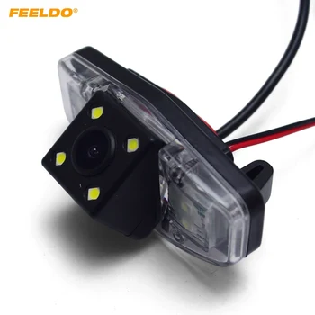 

FEELDO 1Pc Car Rear View Camera With LED For Honda Accord/Pilot/Civic/Odyssey Reversing Backup Camera #FD-1015