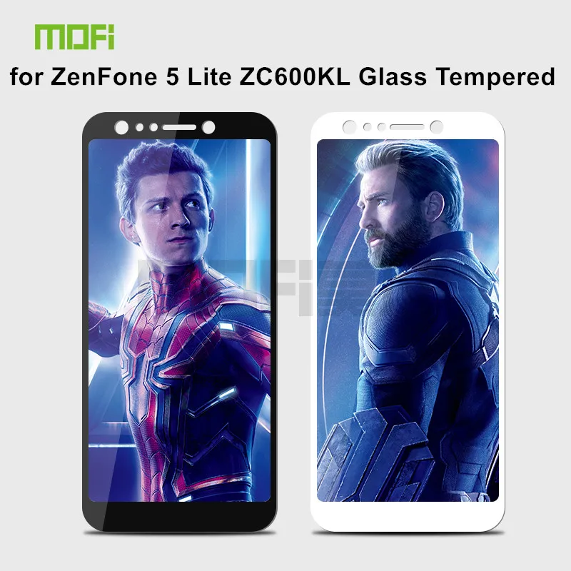 Для Asus Zenfone 5 Lite ZC600KL Стекло закаленное 6 0 inch MOFi защитная пленка Экран протектор для