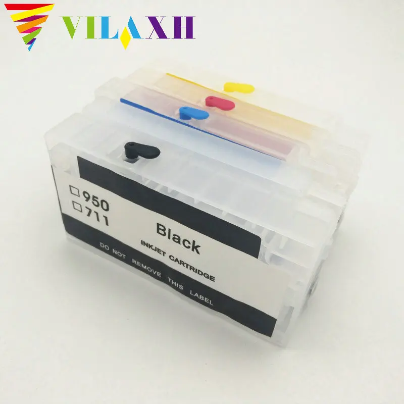 Многоразовый картридж Vilaxh 954xl для HP 953 954 955 952 XL принтера Officejet Pro 8730 8740 8735 8715 8720