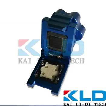 

eMCP221(eMMC+LPDDR3)test socket/jig excellent performance,torlon,durable,easy operating,for phone PAD IPTV STB PCBA function