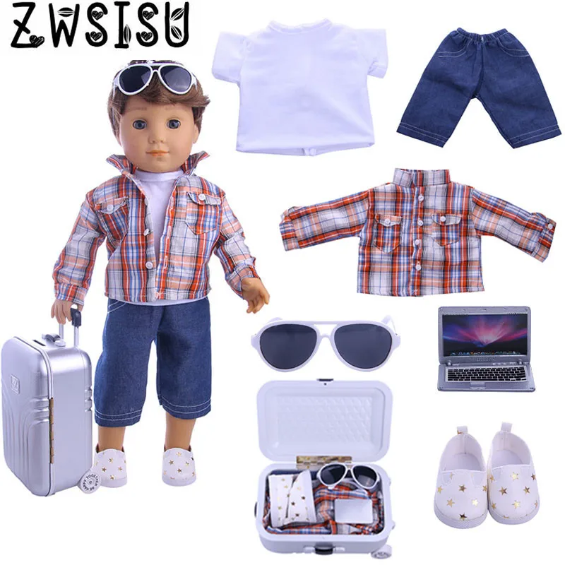 Seven sets, suitable for Logan boy doll travel travel must give the child the best birthday gift Seven sets, suitable for Logan boy doll travel travel must give the child the best birthday gift
