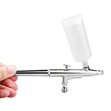 Аэрограф Комплект пресс тянуть Двойное действие переключатель 20cc/40cc спрей чашка емкость модель Печать окрашенные ногтей татуировки