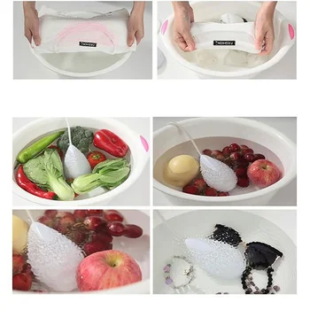 

USB Portable Ultrasonic Washing Machine Fruit Vegetable Clothes Cleaning Machine Portable Food Ultrasonic Sterilizer For Travel