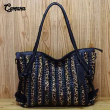 Luxury Leopard Leather Handbag 2019 Fashion Women Handbags Shoulder Crossbody Bags Genuine Leather Bag Bolsas Ladies Tote Bags Luxury Leopard Leather Handbag 2019 Fashion Women Handbags Shoulder Crossbody Bags Genuine Leather Bag Bolsas Ladies Tote Bags