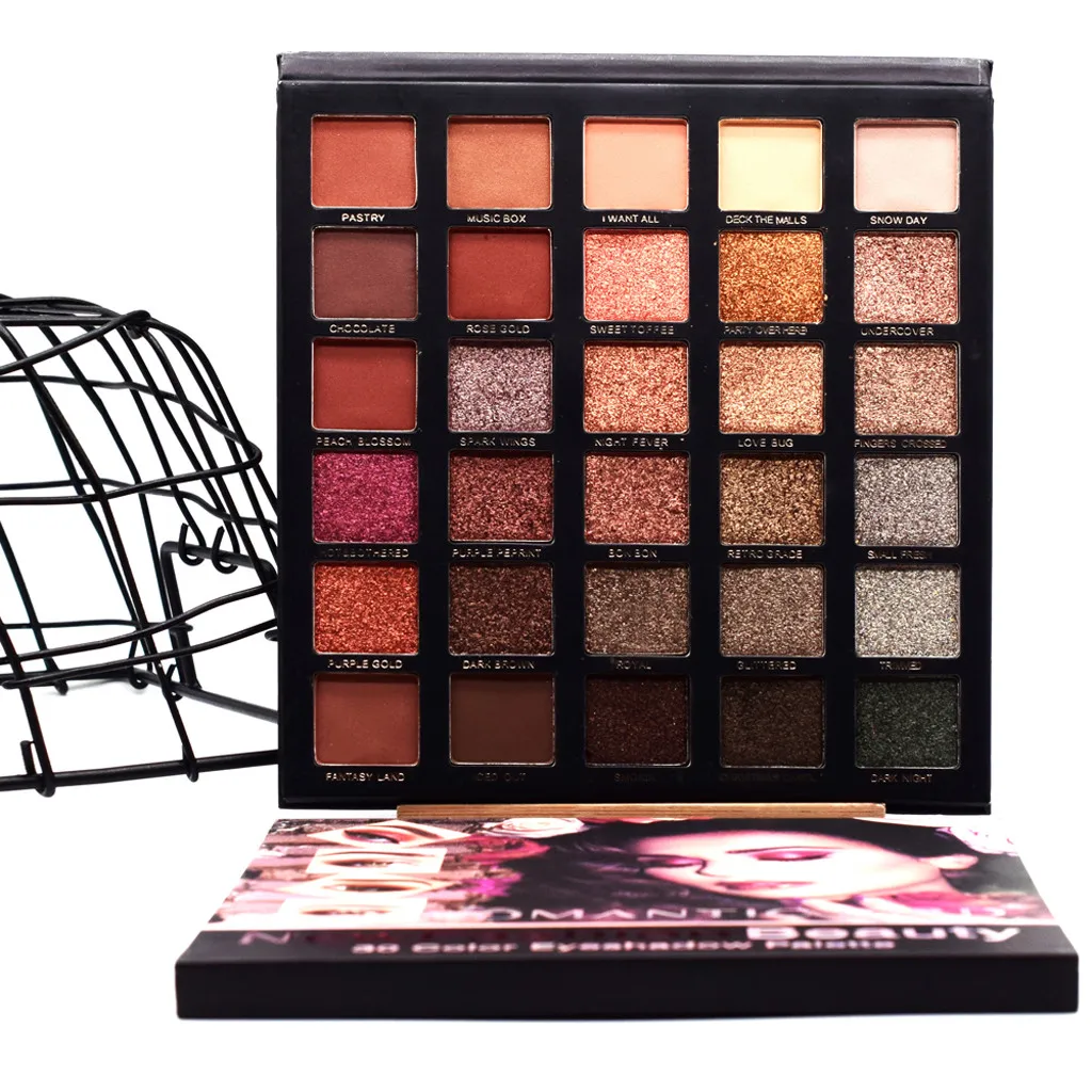 

Shimmer Metallic Makeup Pallete Eye Shadow Mashed Potatoes Eyeshadow Palette Glitter Eyeshadow Cosmetics Makeup 30 Color Z3