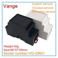 2 шт./партия, дизайн, ABS форма, сделанный пластиковый корпус 88*37*59 мм для направляющего проекта