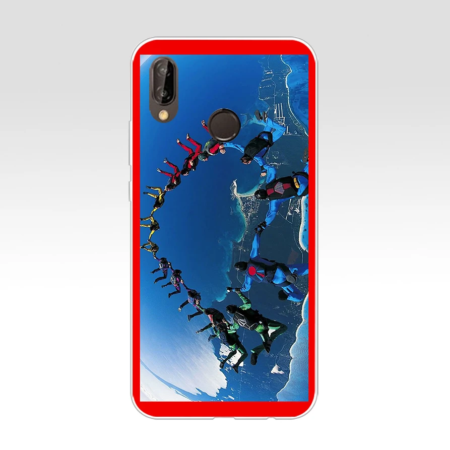 Мягкий силиконовый чехол для huawei p 20 lite pro y6 2017 mate 10 lite|Бамперы| |