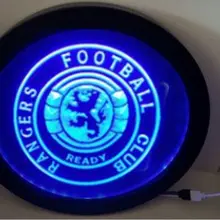 Fby07 Glasgow Rangers шотландские RGB светодиодные разного цвета беспроводной контроль пивной бар Пивной клуб Неоновый свет знак специальный подарок