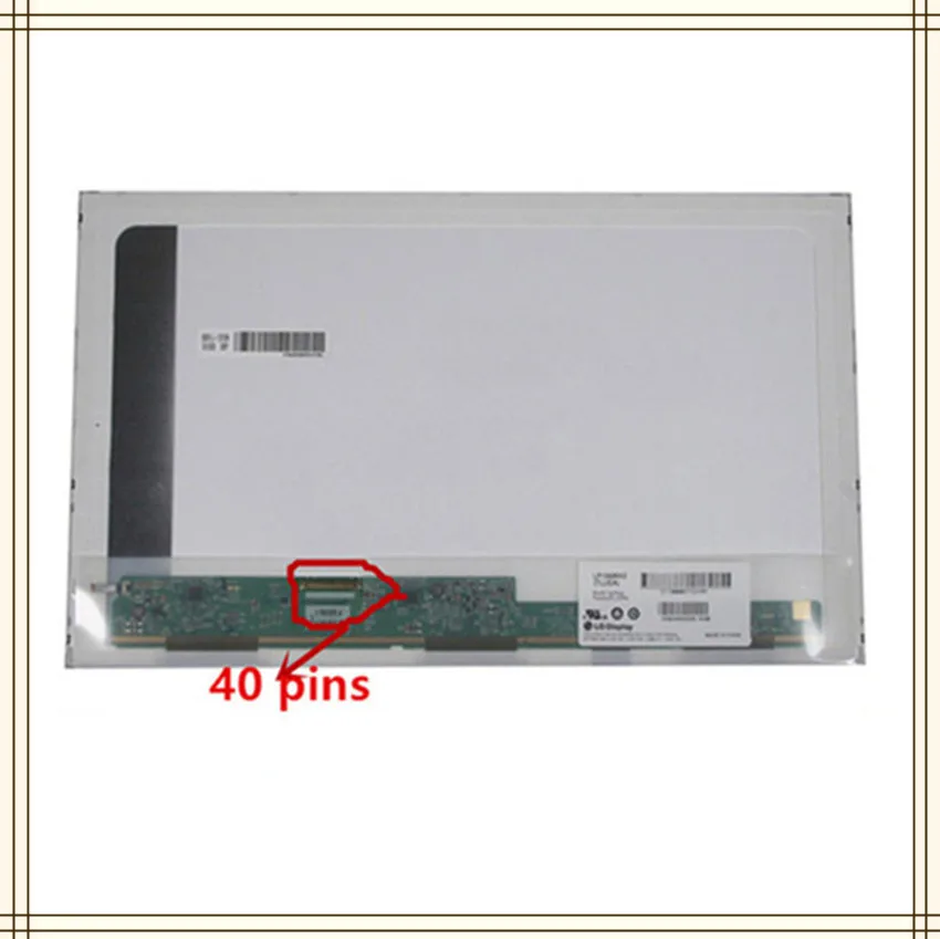 15 6-дюймовый HD светодиодный ЖК-экран для ноутбука ASUS X52 X52J X52F X53 X53U X53S X53E X53Z X54 X54C X55