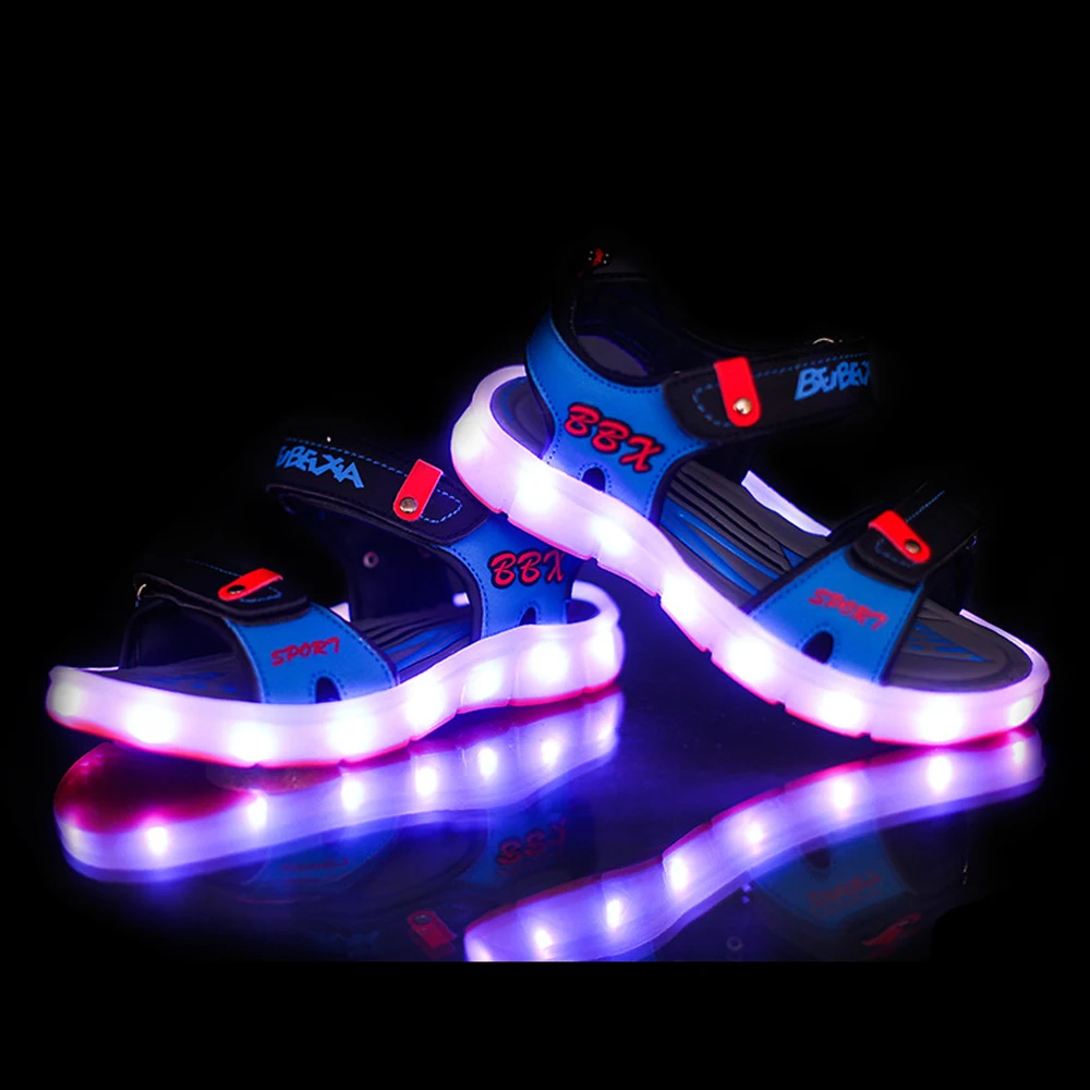led light sandals