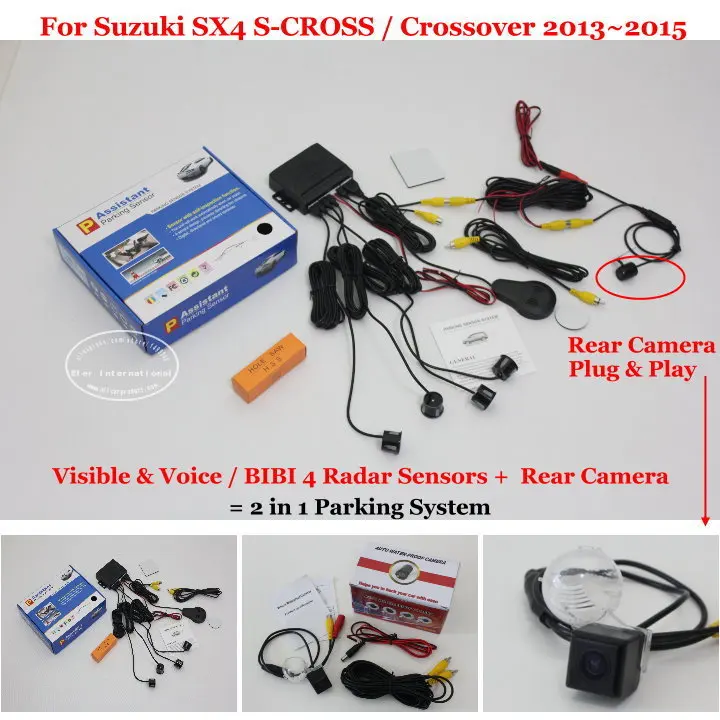 Liislee For Suzuki SX4 S CROSS Crossover Car Parking Sensors Rear View font b Camera b
