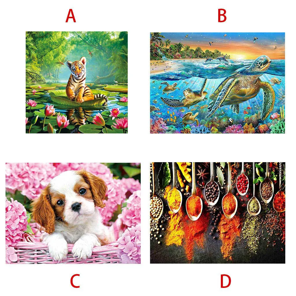 

Painting & Calligraphy Embroidery Paintings Rhinestone Pasted DIY Diamond Painting Cross Stitch scenery Mother's Day gift