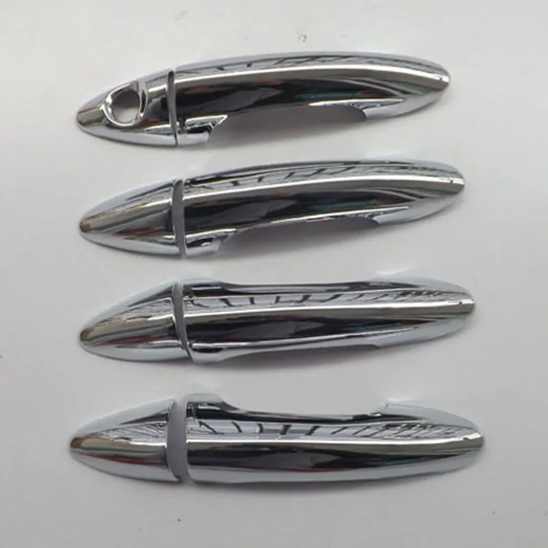 

For Hyundai Accent 4 rb i25 2014 2016 2017 1.4 chrome door handle cover accessories for Dodge Attitude