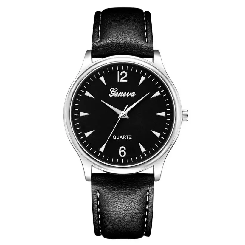 Reloj hombre мужские наручные часы Роскошные модные из искусственной кожи мужские s Blue Ray стекло кварцевые наручные часы relogio masculino montre - Цвет: C