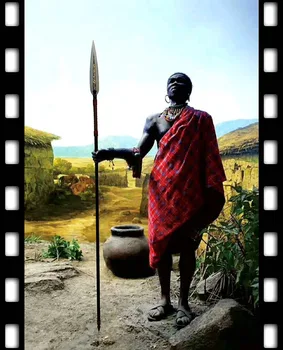 

190cm*Long Steel Handle Real Outdoors Hunting lance Spear Sword High Manganese Steel Blade Sharp/Leather Sheath