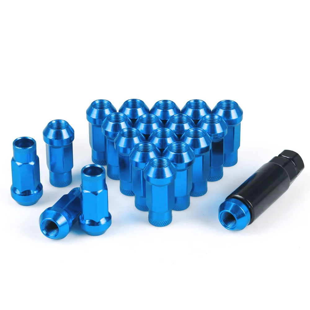 Гайки для колес M12x1.5/M12x1.25 железные гайки гонок 20 шт. 47 мм винтовые гайки|racing lug nuts|lug