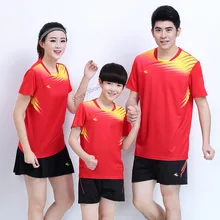 Adsmoney теннисные майки(рубашки+ шорты или юбка), мужские/женские костюмы для бадминтона, быстрая одежда, детская дышащая одежда