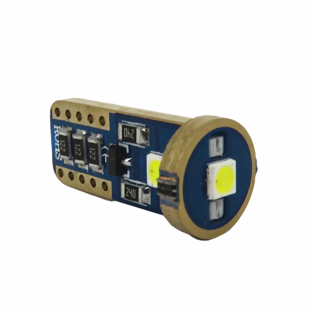 WLJH 2x Canbus LED T10 W5W 3030 SMD Автомобильная светодиодная лампа для салона автомобиля VW Tiguan