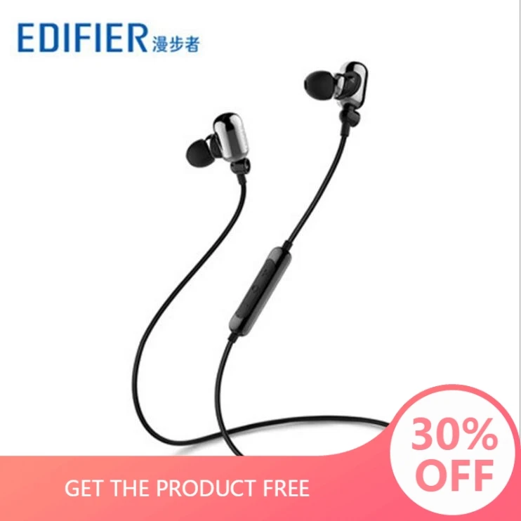 

Edifie OXYGEN Bluetooth Earphone IPX7 Waterproof Wireless Earbuds with Magnetic Design Neckband Sport Earphone for Iphone Music