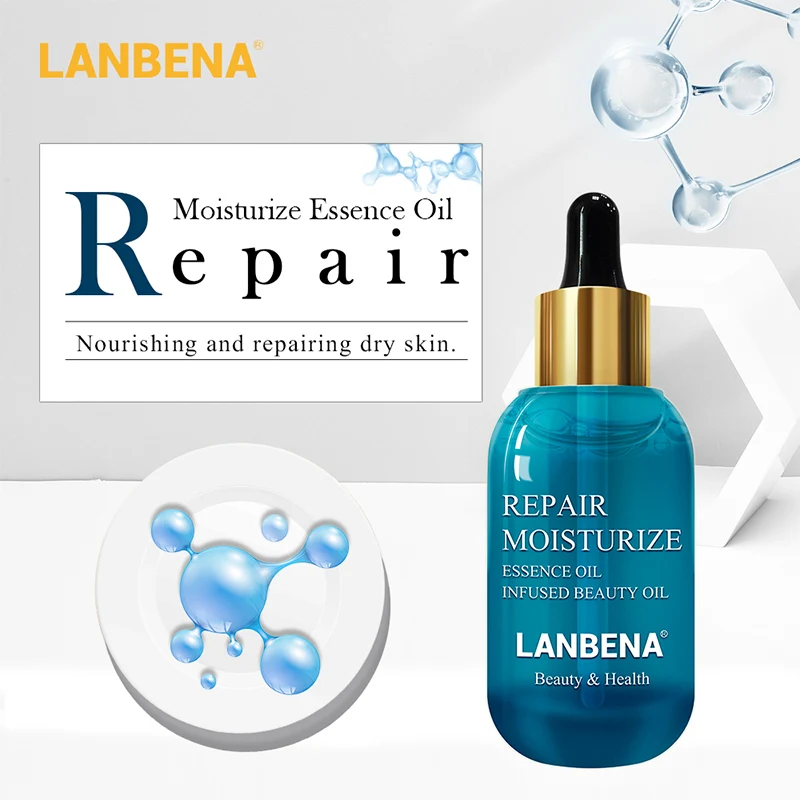 

LANBENA 15ml Face Skin Serum Hyaluronic Acid Repair Essential Oil Moisturizing Whitening Nourishing Acne Treatment Oil Control