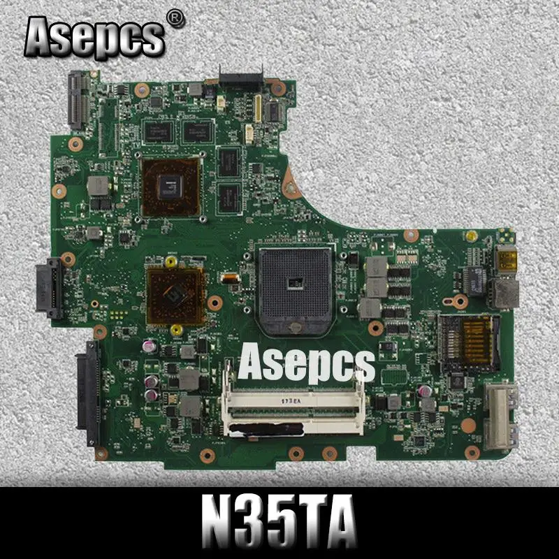 

Akemy N53TA Laptop motherboard for ASUS N53TA N53TK N53T N53 Test original mainboard