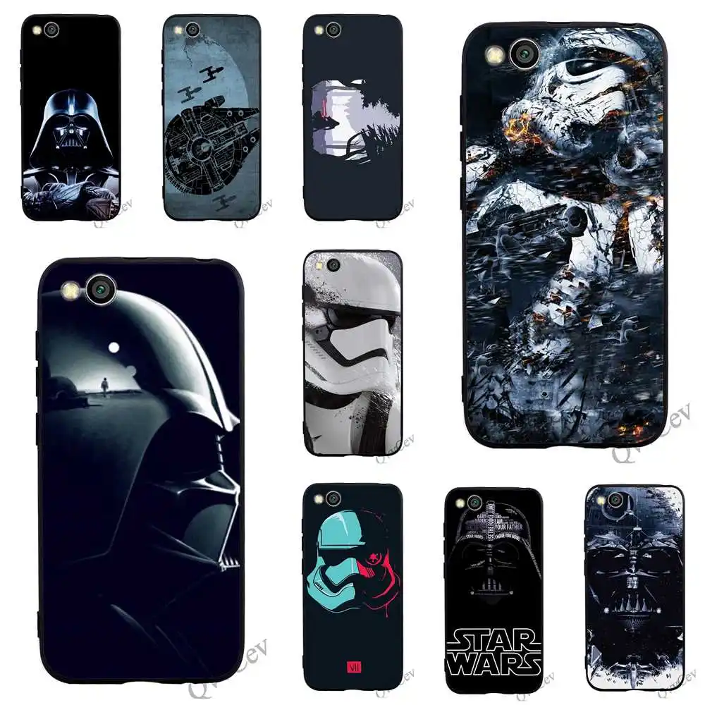 

Slim Star Wars Phone Cover for Redmi Note 5 Pro Case 4X A2 A1 4A Plus 5A Prime 6A 7 6 for Xiaomi Mi 9se 9 8 Lite Cases Skin