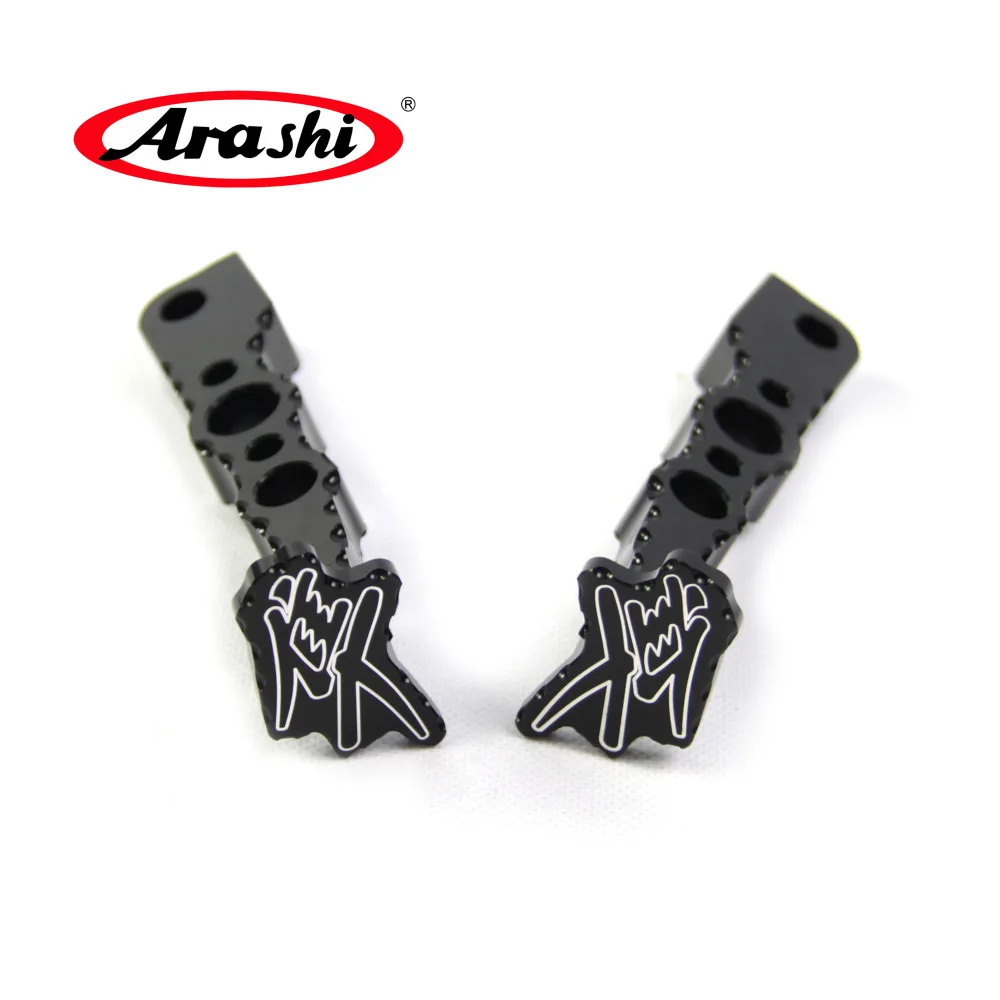 Подножки Arashi для SUZUKI GSXR1300 2008-2017 Задние подножки HAYABUSA GSX1300R GSX-R GSXR 1300 08 09 10 11 12 13 14 15 16