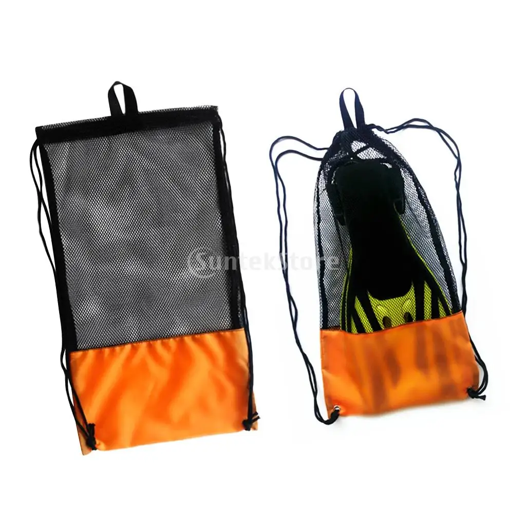 20 кг нагрузки рюкзак стиль сетки шнурок сумка для хранения Для Акваланга шестерни погружения плавники трубка очки маска