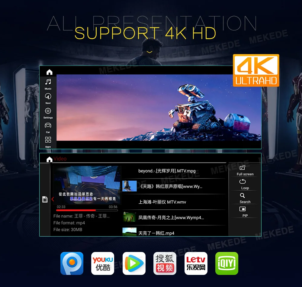 Автомобильный dvd-плеер MEKEDE 4+ 64G Android 9,0 для BMW F30/F31/F34/F20/F21/F32/F33/F36 NBT Авторадио gps навигация Мультимедиа