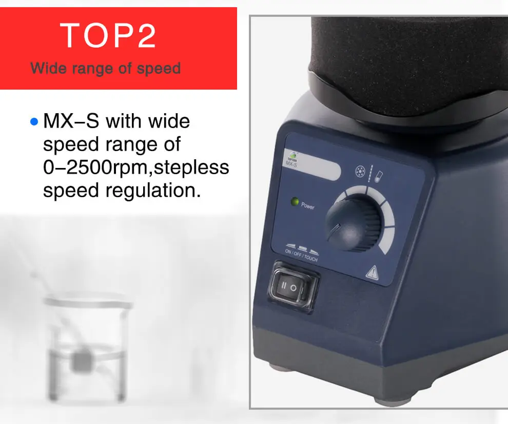MX-S lab Adjustable Speed Vortex Mixers- (3)