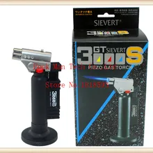 Пьезо микро-факел, 1300c Цельсия струйная Зажигалка сигара Бутан газовая зажигалка Профессиональный сварочный пистолет струйный факел, сделано в Японии