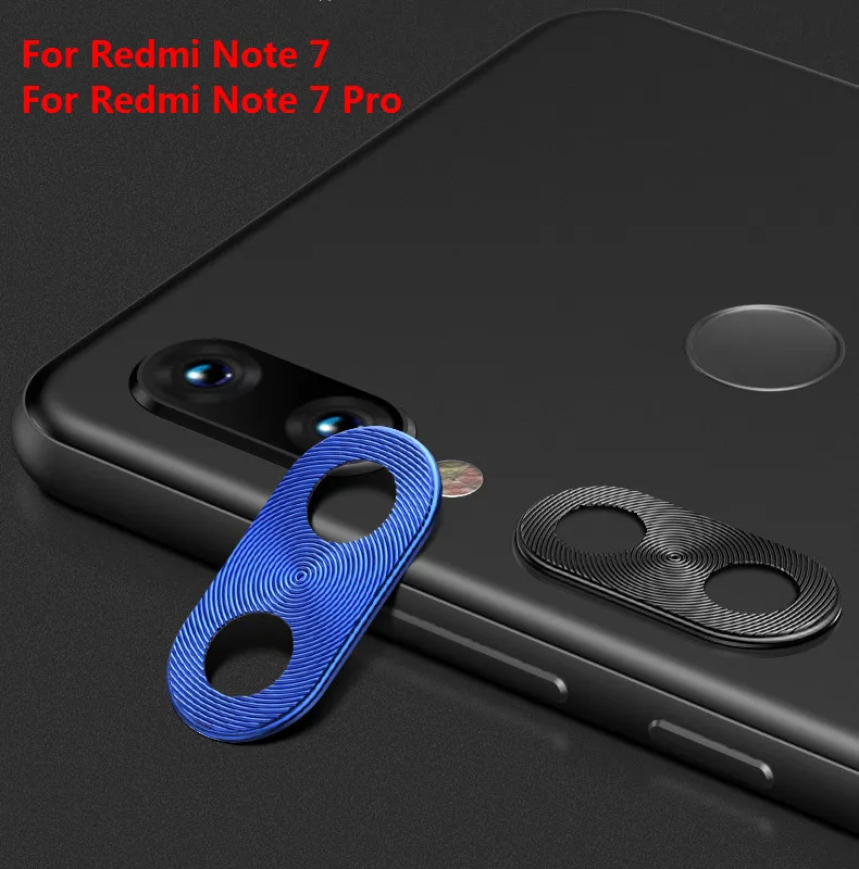 Camera Lens Protector Ring With Aluminum Plating For Xiaomi Redmi Note 7 Camera