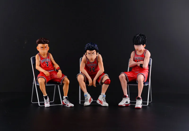 Аниме Slamdunk Shohoku GK рисунок Мияги Акаги Rukawa Sakuragi Mitsui SLAM DUNK модель игрушки для мальчиков