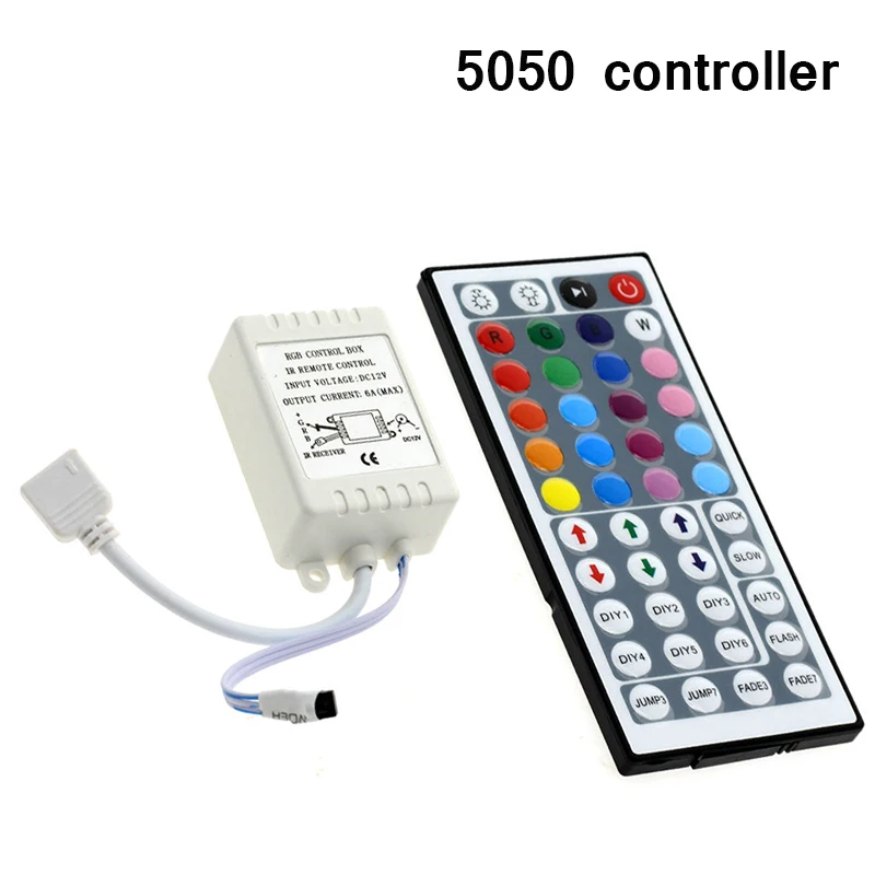 Светодиодный контроллер RGB DC12 в 44/24 клавиши ИК пульт дистанционного управления
