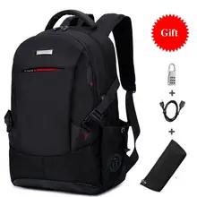 Водонепроницаемый нейлоновый мужской рюкзак с защитой от кражи, 15,6 дюймов, для ноутбука, для колледжа и школы, модный, для путешествий, мужской, Mochilas, Повседневный, для мальчиков, Schoo lbag