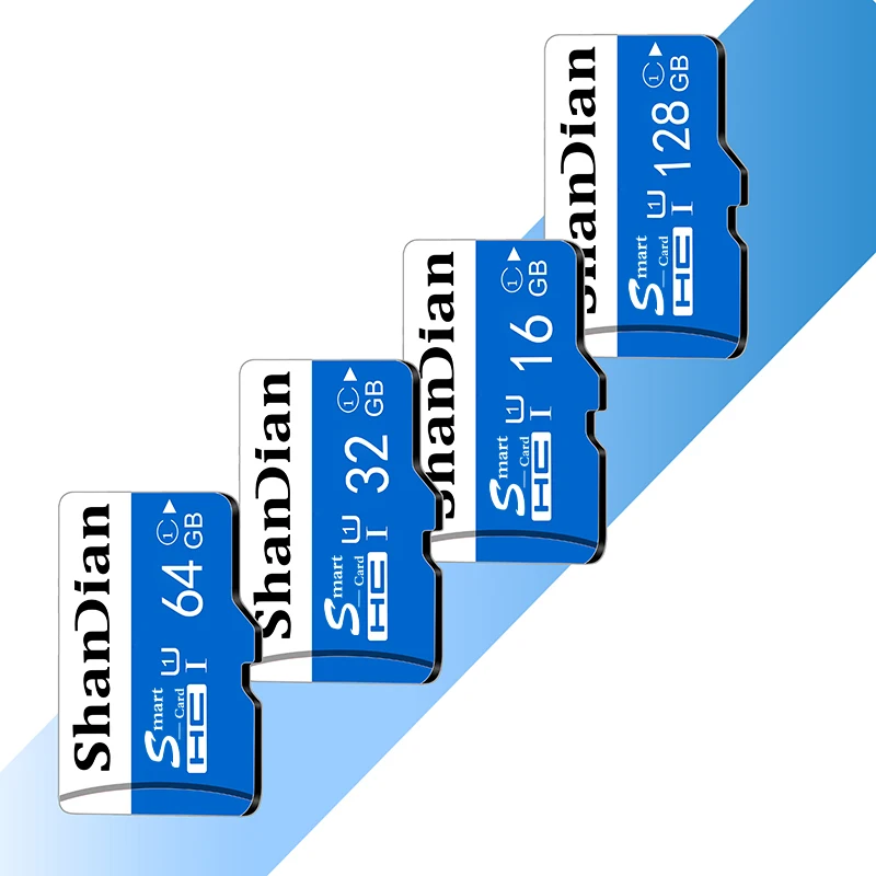 ShanDian, карта памяти SD, реальная емкость, 4 ГБ, 8 ГБ, 16 ГБ, 32 ГБ, красная карта памяти Microsd TF, флеш-накопитель, карта памяти, новинка