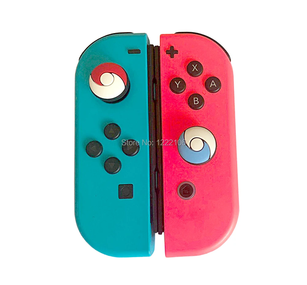 8 шт. для Nintendo Switch Joycon контроллер Splatoon 2 3D аналоговый джойстик Кепки Силиконовый