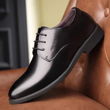 

oxford shoes for men Big size 38-46 new autumn 2018 business men dress shoes wedding shoes timberlands size13 Genuine Leather