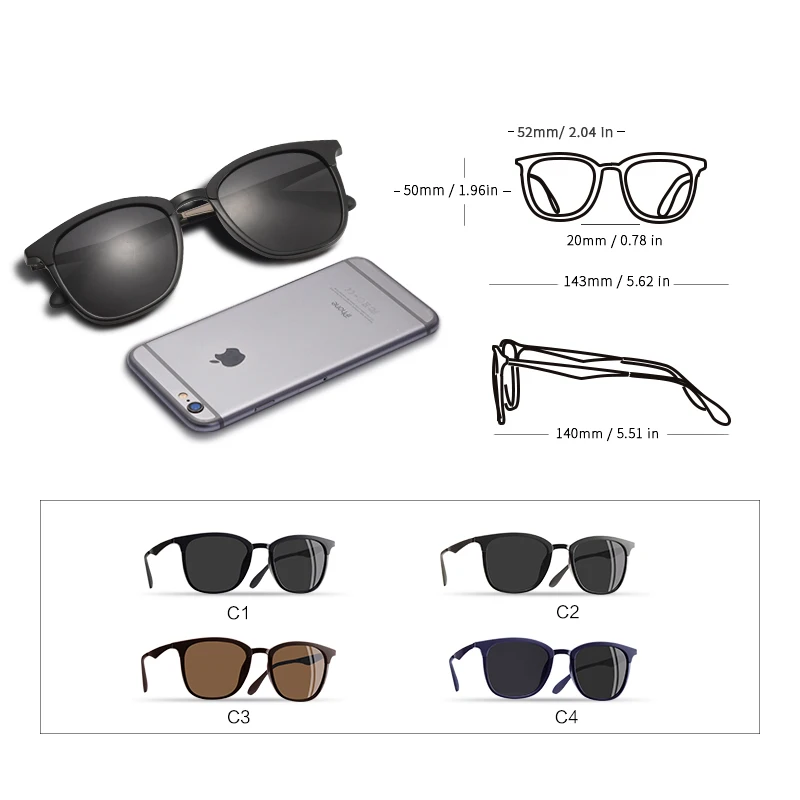 Cena AOFLY marka projekt kobiety mężczyźni okulary spolaryzowane Vintage okulary okulary przeciwsłoneczne do jazdy stop świątynia Gafas de sol Masculino AF8120