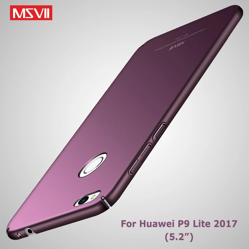 Msvii Чехлы для huawei P9 Lite чехол для huawei P9 Lite чехол тонкий матовый PC чехол для huawei P 9 Lite чехол для телефона s